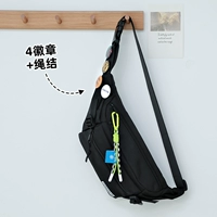 Черный [4 значка + узлы]