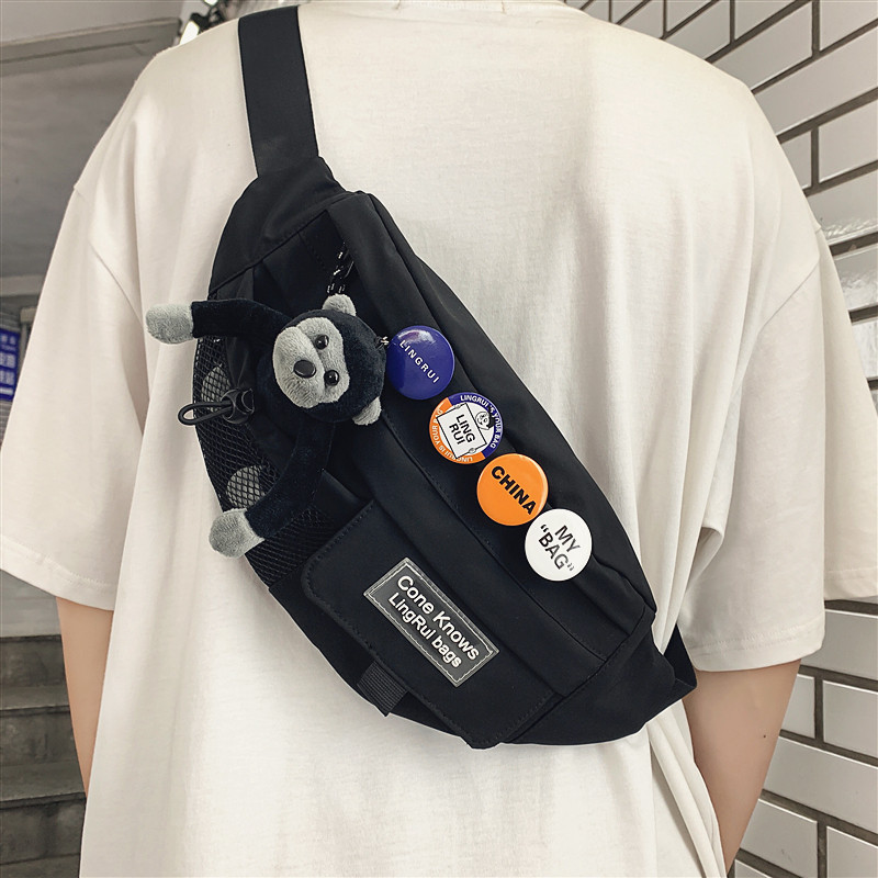 Skew Satchel for men Tide Cards Small Scapes of Damp Bags Fashion 100 Hitch Bags Men's Single Shoulder Bag Sport Pitched Scapegoat Purse Strings