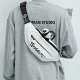 Сумка через плечо, мужская трендовая нагрудная сумка, спортивная поясная сумка, сумка на одно плечо, мобильный телефон