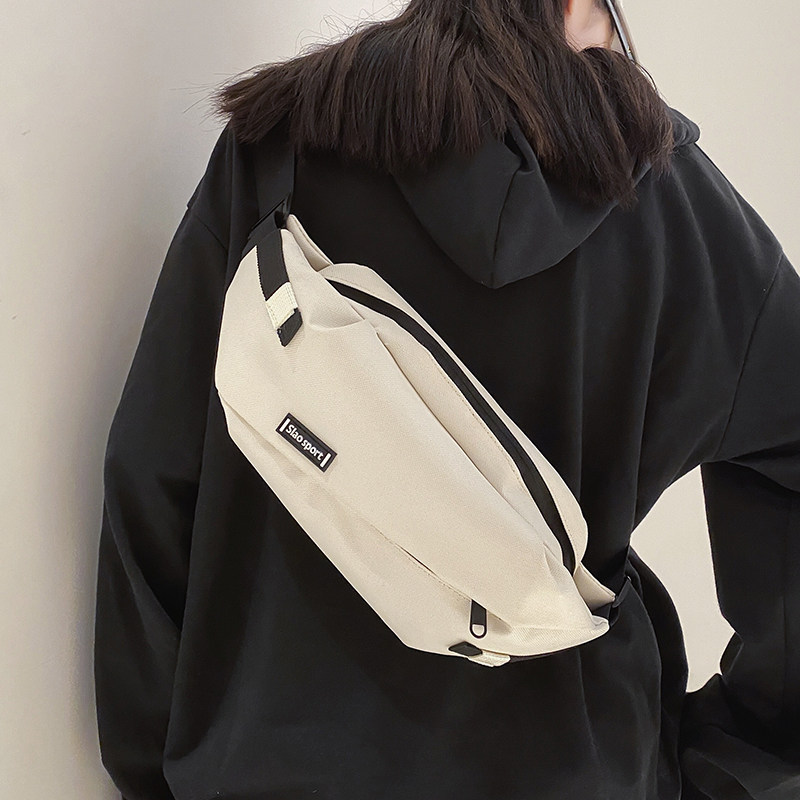 Skew Satchel Male Tide Card Sports Chest Bag Men Riding Bag Day Tying the Purse Strings single shoulder bag Student satchel women-Taobao