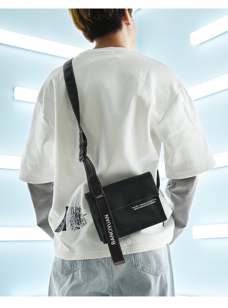 Ins Nhật Bản Tide thương hiệu ba lô túi ngực Messenger túi Xiaodi túi đeo vai túi đường phố hip hop nam và nữ - Túi của con người túi lyn