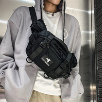 Chest bag mens ins fashion brand functional wind crossbody bag street trendy cool mens sports shoulder bag personalized waist bag shoulder bag