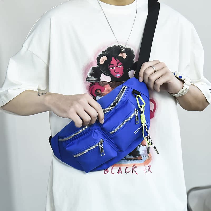 Chest Bag Mans Damp Bag Tooling Sloped Satchel Boomer Personality bag Sport Italico Bag Student Purse Single Shoulder Bag