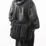 Сумка через плечо для мальчиков, сумка для занятий в средней и старшей школе, портативная сумка для занятий, спецодежда, модная брендовая сумка через плечо для мужчин