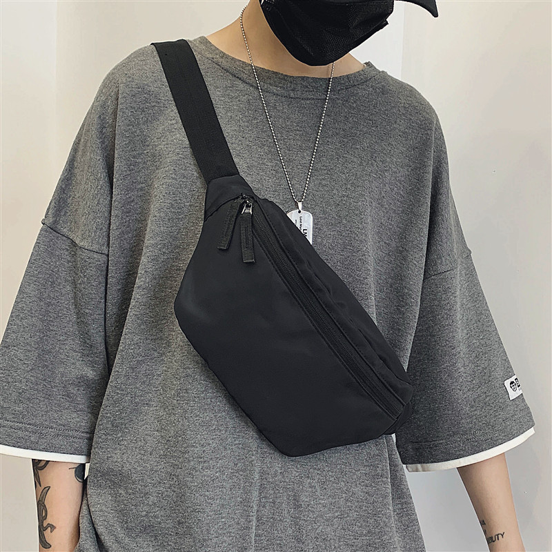 Chest Bag Men Ins Tide Pack 100 Hitch Bag Sport Twill Bags Fashion Personality Student Single Shoulder Bag Pocket