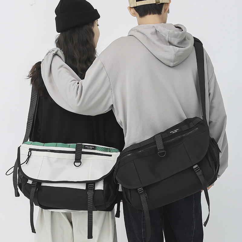 Slide bag men in tide large capacity postman bag bag personality bag male bag bag bag male shoulder bag bag