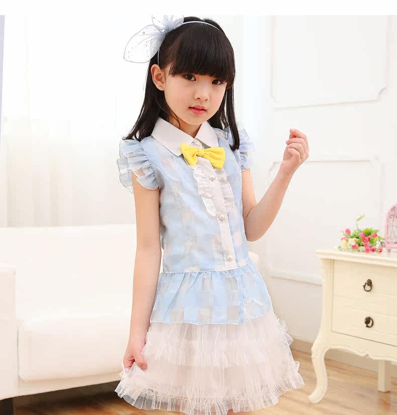 Chemise fille MORSAISTAR à manche courte - Ref 2086431 Image 29