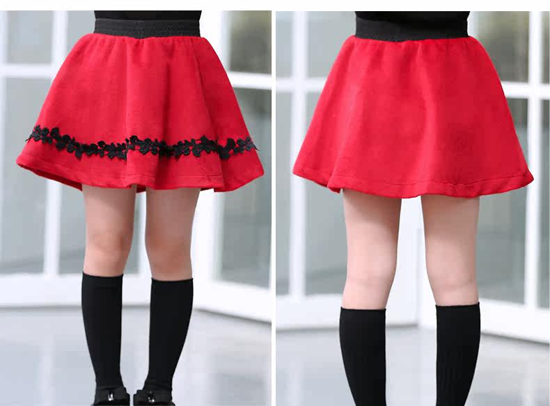 Jupe fillette MORSAISTAR en mélange - Ref 2048905 Image 39