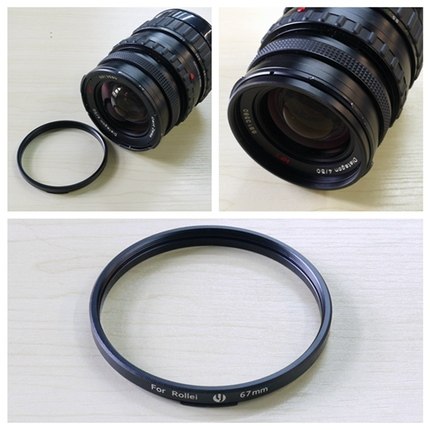 Lulai SL66 6000 HY 6 series bayonet lens adapter 67mm UV adapter ring