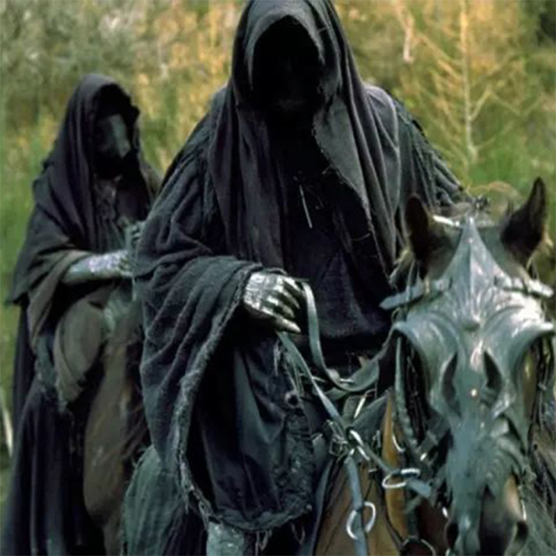 古代の衣装、映画やテレビの乞食の袖付きマント、レトロなフード付きロングマント、コスプレハロウィンステージ衣装*