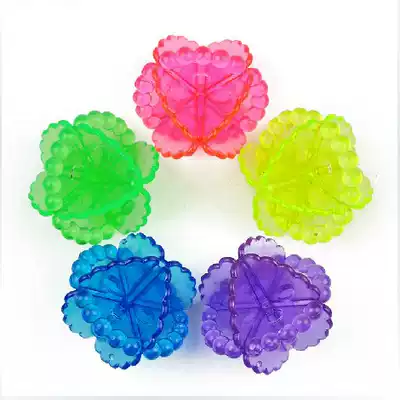 6 packs of color transparent magic washing and care balls Laundry balls decontamination cleaning balls Household laundry balls