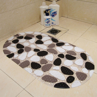 Bathroom PVC non-slip mat Shower room bath with suction cup non-slip mat Bathtub mat Powder room mat