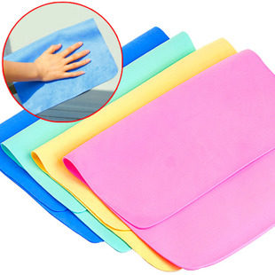 Multifunctional deerskin towel Dry hair towel Car wash car wipe cleaning towel Absorbent towel Strong absorbent and easy to take care of