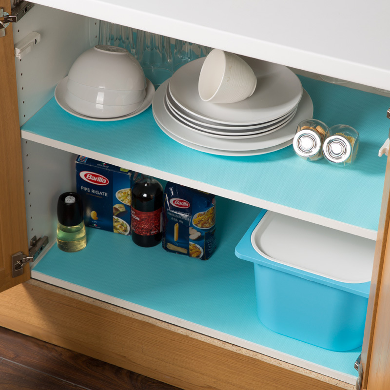 Can be cut moisture-proof and oil-proof overall cabinet mat Drawer mat non-slip mat Wardrobe mat can be washed