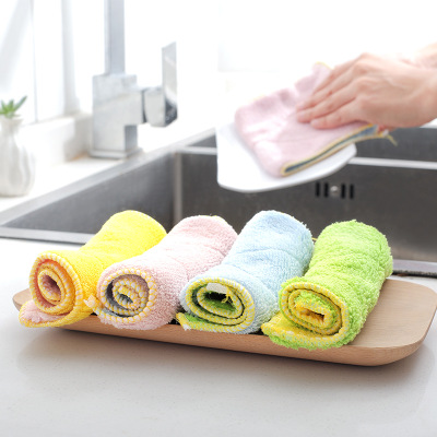 Rag towel Absorbent towel Car towel Dish towel Practical small square towel