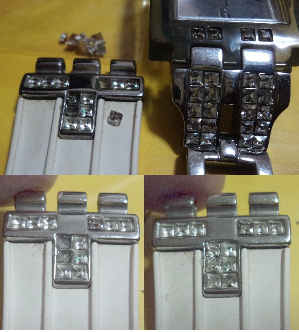 Suitable for SWATCH rhinestones Snow White YLS430G watch crystal 2 yuan a piece 10pcs from sale