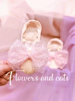 Розовая красная розовая танцевальная обувь