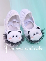 Танцевальная туфли с белой пандой