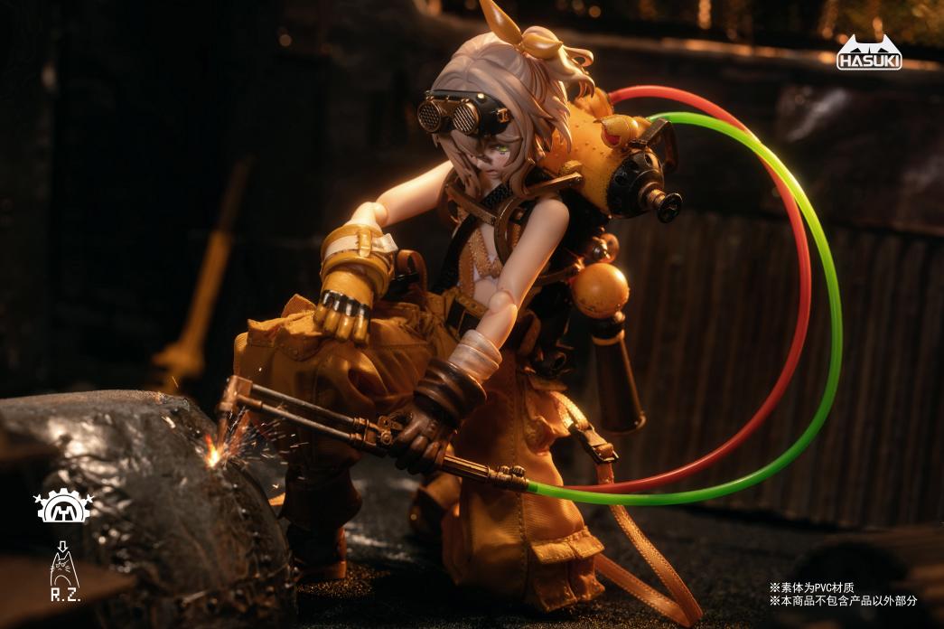 HASUKI 1/12 PA007 Mechanic Fiona - Pocket Art Series