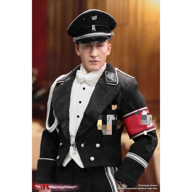 In Stock 3R Gm657 1/6 World War Ii German - Reinhard Heydrich (Black Dress Version)