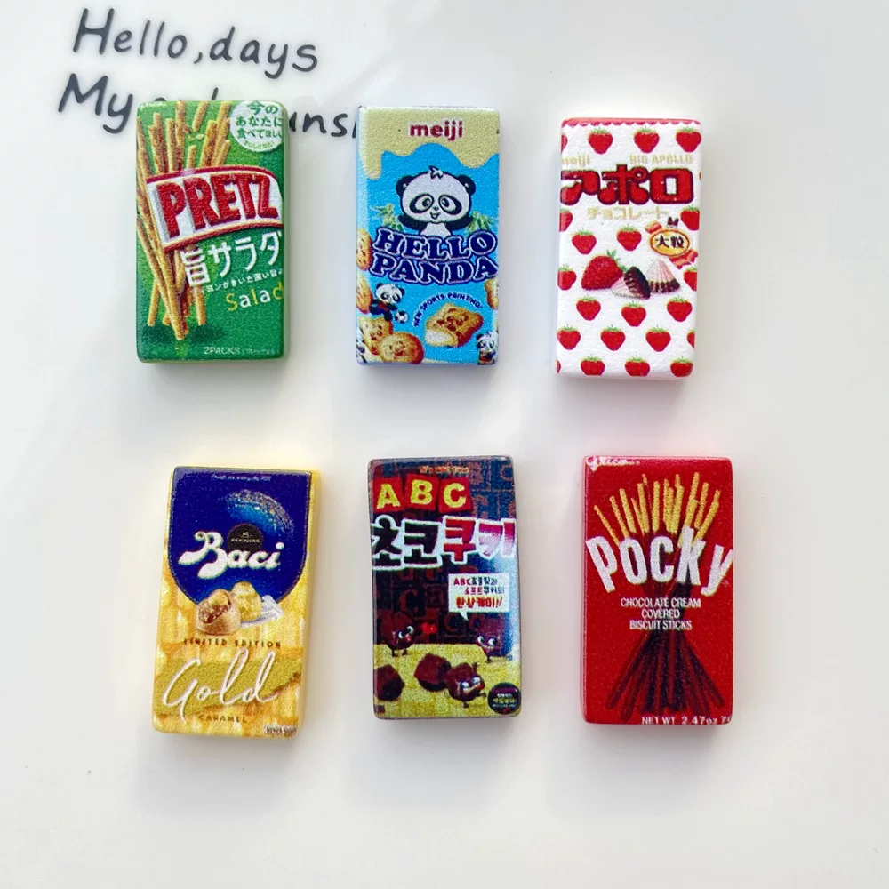 10PCS SIMULATION Chocolate Candy Box FlatBack Resin Cabochon