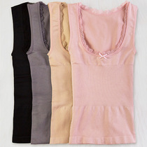  Japanese womens shapewear top abdominal girdle body beauty body clothing Autumn and winter chest postpartum corset slimming clothing vest