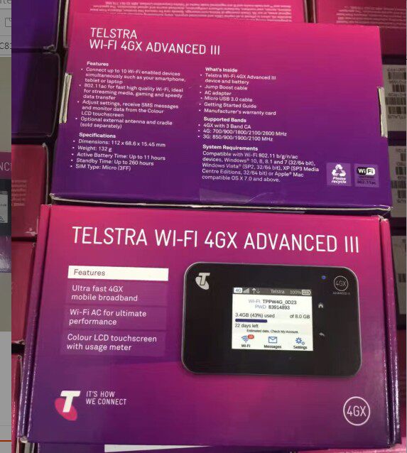 AirCard 810S Unicom 3G 4G Telecom 4G Wireless WIFI Router 4G LTE 600Mbps