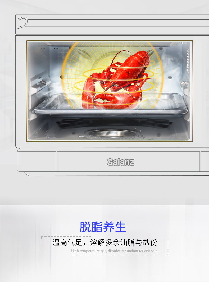 lo vi song media Lò vi sóng đối lưu Galanz Galanz Q6-Q260S (S0) giá lò nướng
