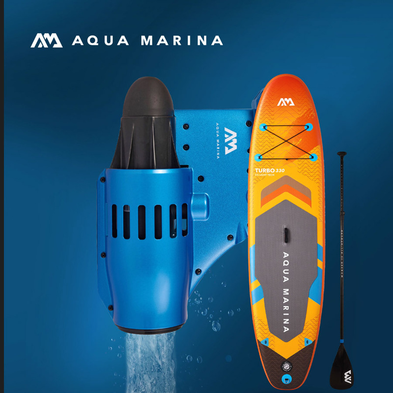 AQUA MARINA 25Th Season New Model Am Go Electric Sup Inflatable Surf Paddle Board Stand-Up Paddle Board