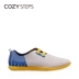 COZY STEPS màu sắc mùa xuân phù hợp với giày thời trang nữ giản dị Giày da buộc dây thoải mái đế thấp - Giày cắt thấp Giày cắt thấp