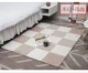 Khâu thảm da lộn cộng với nhung xốp pad phòng ngủ đầy đủ cửa sổ bay sang trọng thảm trẻ em leo lên thảm nhà thảm lót chân