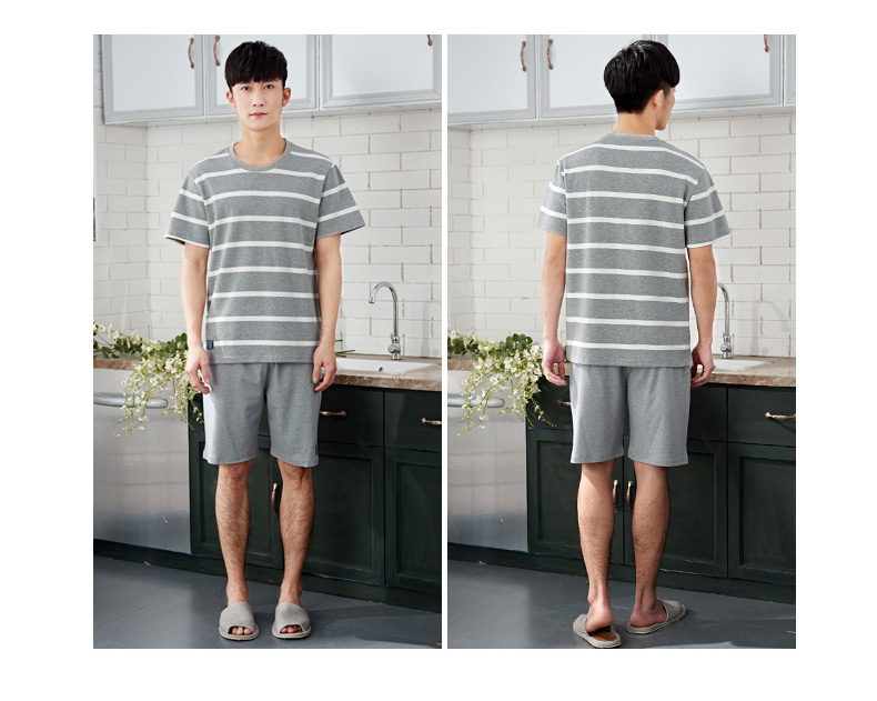 Pyjama mixte en Coton à manche courte - Ref 3005860 Image 18