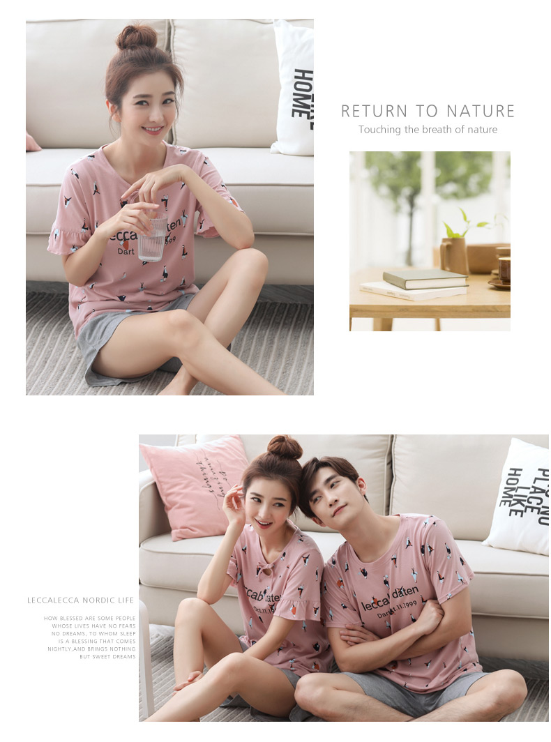 Pyjama mixte en Coton à manche courte - Ref 3005860 Image 26