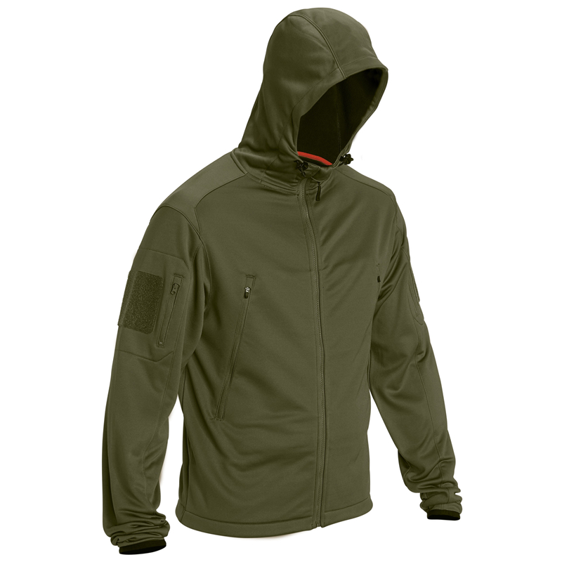 US 5.11 72041 Hitter Hood Tactical Sweatshirt Full Zip Pull Warm Cardigan Jacket