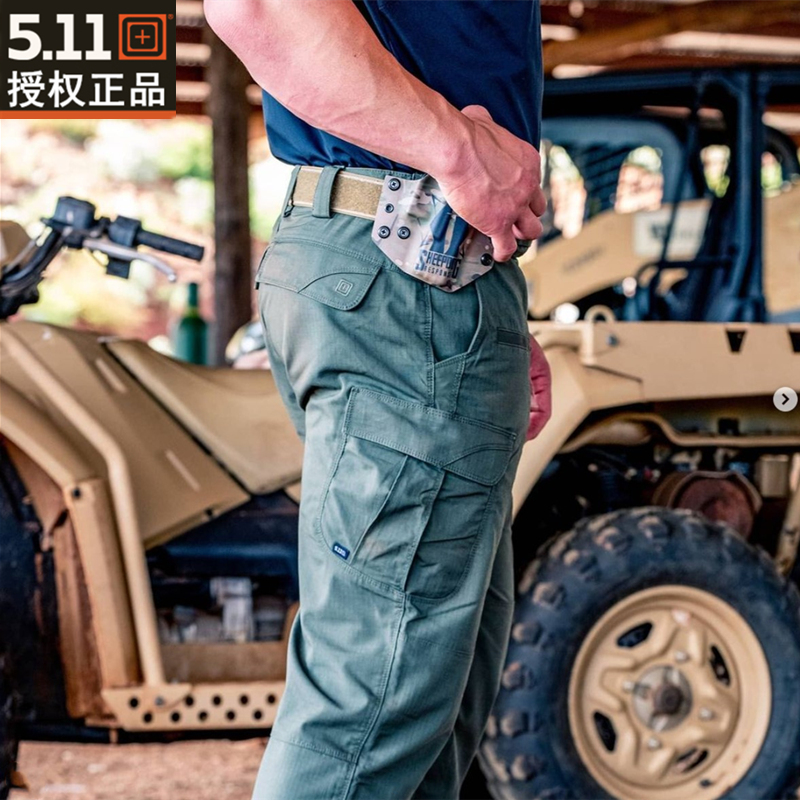 US 5.11 74369 Striker Tactical Trousers Stryke Water Repellent Elastic Multi-Bag Cargo Combat Pants