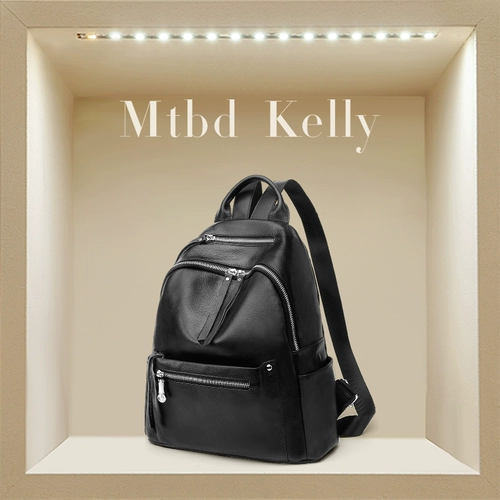 Универсальный вместительный и большой кожаный школьный рюкзак подходит для мужчин и женщин для путешествий, из натуральной кожи