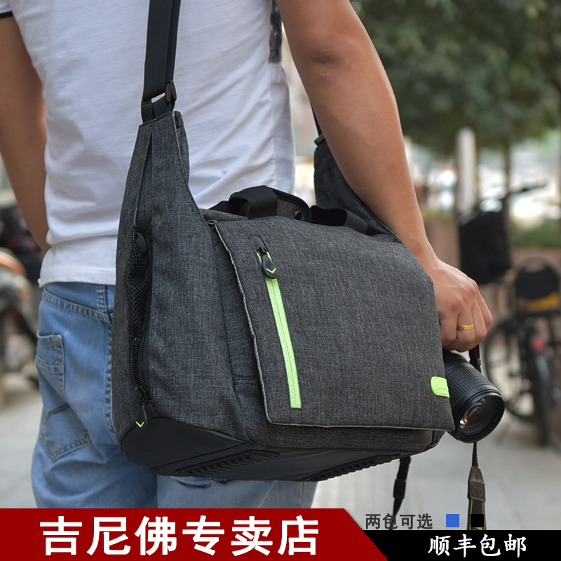 Ginover 51111 Single Shoulder Bag 5D3 Photographic Bag D810 Camera Bag Slanted Satchel Single Shoulder Casual Bag