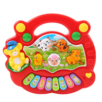 Special animal farm music piano Baby enlightenment early education Childrens toy electronic piano Girl puzzle music piano