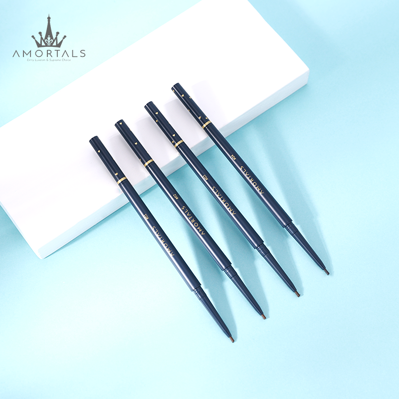 Alwood grapes extremely fine eyebrows waterproof and sweat-resistant persistent without falling color ultra-fine heads male and female special flagship store official