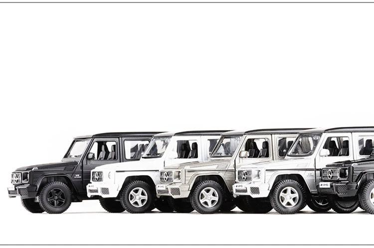 Mẫu xe địa hình chính hãng của Mercedes-Benz G63 Mẫu xe hợp kim Mẫu xe trang trí bánh SUV - Trang trí nội thất