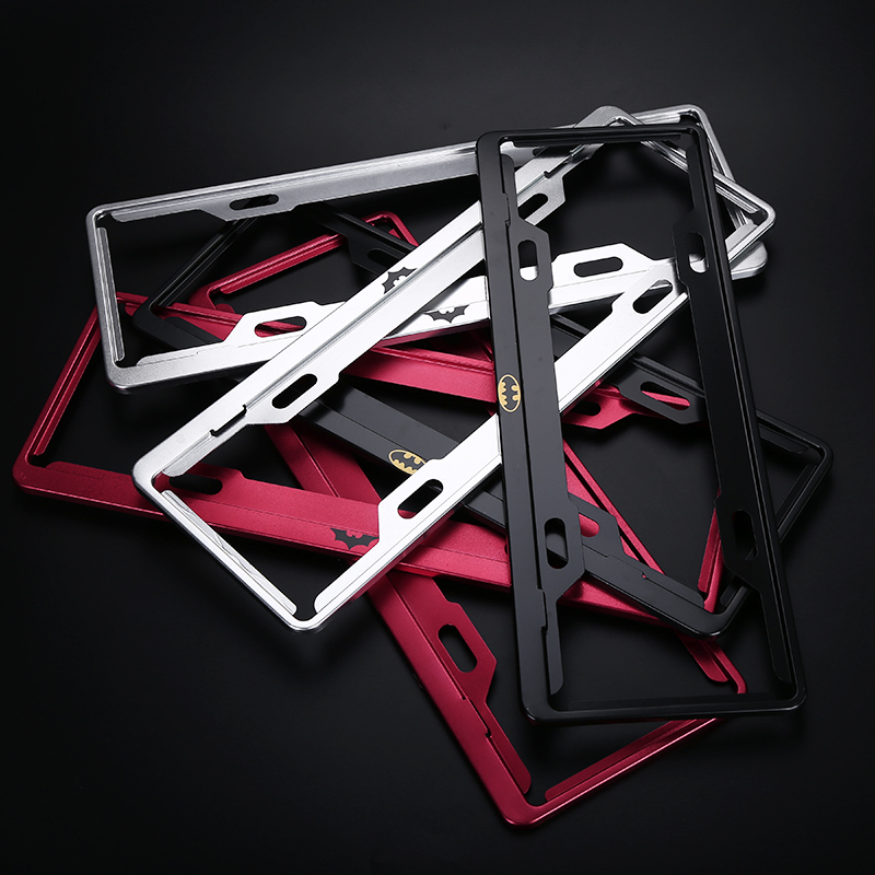 Batman Automobile License License License Shelf New Regulations to Anti-Theft Screen License Rocket Personality