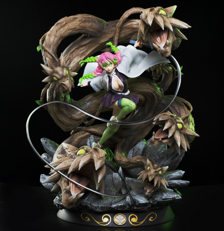 (Glgk) Magic Cube of the Blade Lovers Post Manna Monastery Glazed GK Limits Model Statue