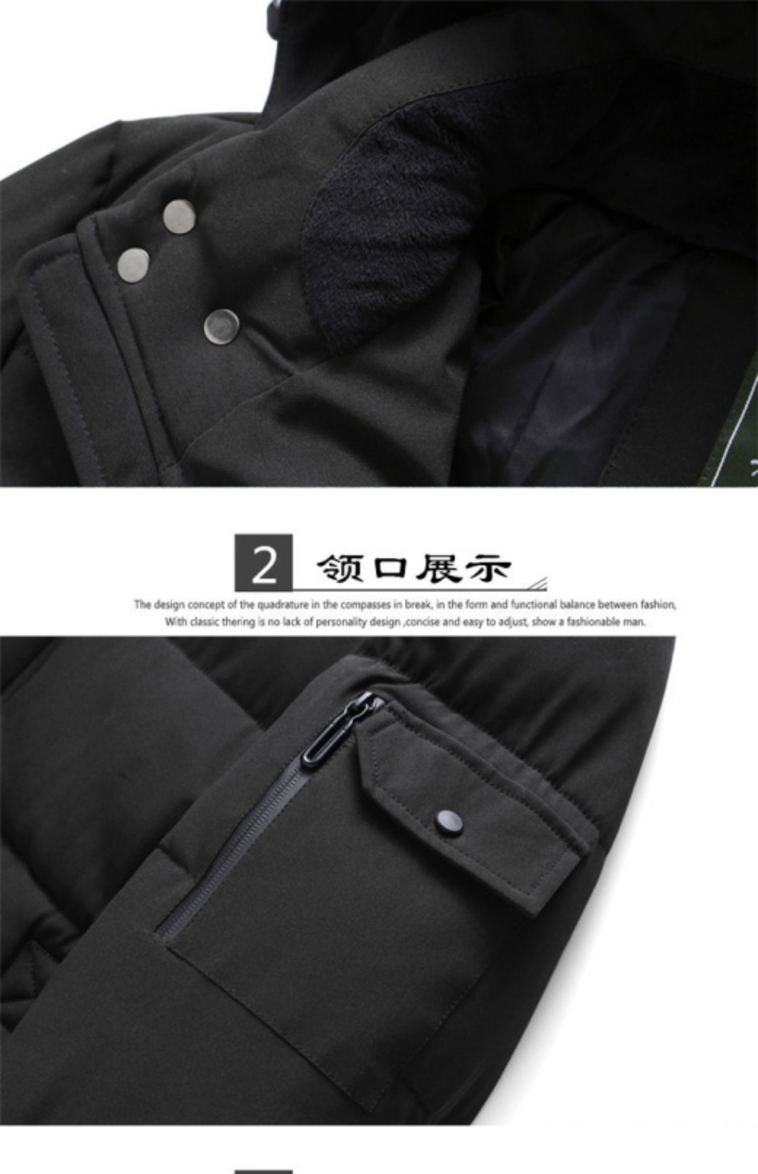 Áo khoác dài nam trung niên cotton lớn đầu gối dài 2019 áo mới xuống bông pad nam dày mùa đông - Bông áo phao lông vũ