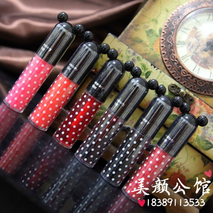 The Face Shop Cửa hàng thơ Philippines Disney Disney hydrating lip gloss Miqimini lip glaze nhuộm môi lỏng - Son bóng / Liquid Rouge