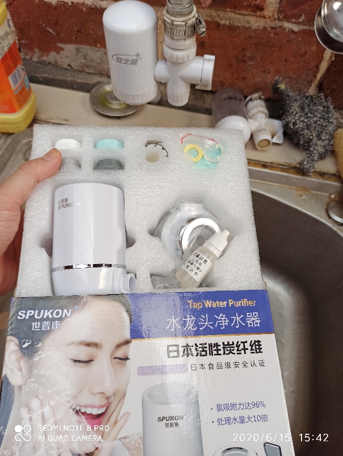 除漂白粉过滤器，免费送滤芯这个牌子型号的好用吗，亲自使用分享