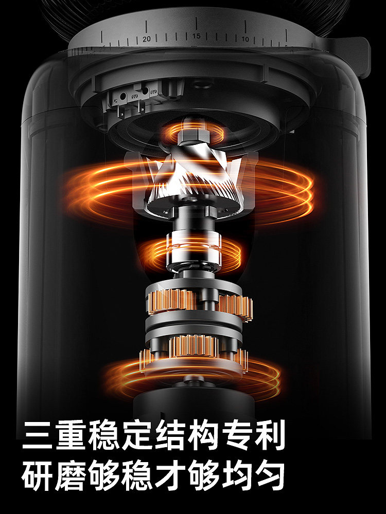 [in Stock] Poetree Pe3788 Electric Coffee Grinder Fully Automatic Coffee Machine for Home Use Small Grinder for Hand Brewing and Grinding