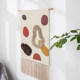 Hand-woven tassel tapestry decoration Nordic meter box hanging painting dormitory renovation fabric background cloth bedroom hanging cloth