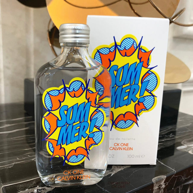 ລາຄາຖືກ CK Calvin Klein CKONESUMMER 2019 summer limited edition eau de toilette 100ml