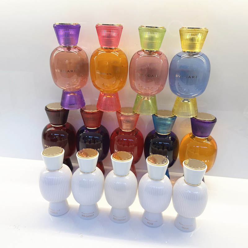 Bvlgari Joyful Ceremony Series Endless Kisses Floral Love Song Tipsy Roman Lady Perfume Colorful Bottle