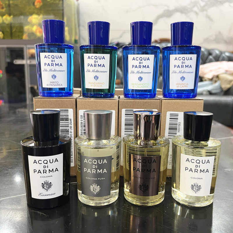 Acqua Di Parma Cronia Noble Peony Blue Mediterranean Perfume Simple Packaging
